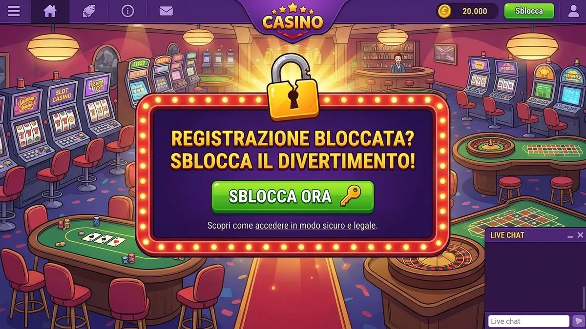 Registrazione con bonus